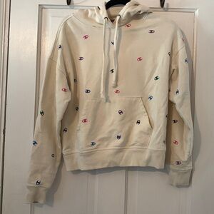 Champion Hoodie with different color logos